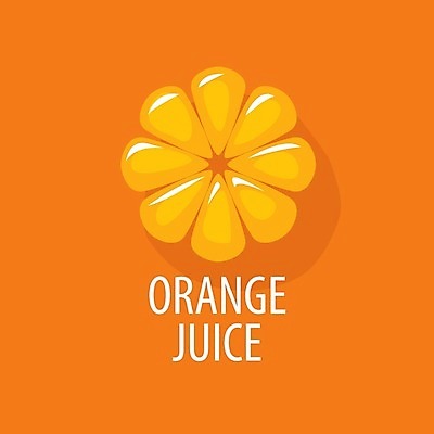 EPS 해외이미지 디자인 음료 백그라운드 잎 오렌지 일러스트 단면 사람없음 오렌지주스 심볼 해외202004 해외202105 해외일러스트 식물 과일 과일주스 파일형식 벡터
