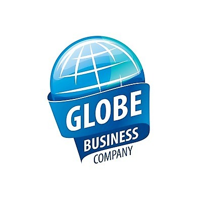 EPS 해외이미지 디자인 리본 일러스트 비즈니스 사람없음 파란색 원형 심볼 해외202004 해외202105 해외일러스트 도형 컬러 파일형식 벡터