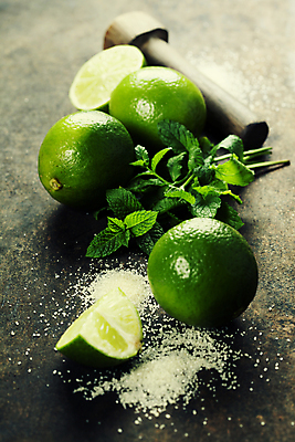 포토 JPG 해외이미지 회색배경 사람없음 설탕 민트 라임 모히토 해외202004 해외포토 백그라운드 과일 회색 칵테일 허브 파일형식