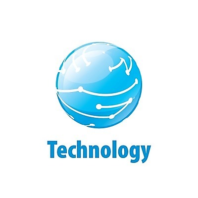 EPS 해외이미지 일러스트 비즈니스 기술 사람없음 파란색 원형 회로판 심볼 해외202004 해외202105 해외일러스트 도형 컬러 파일형식 벡터