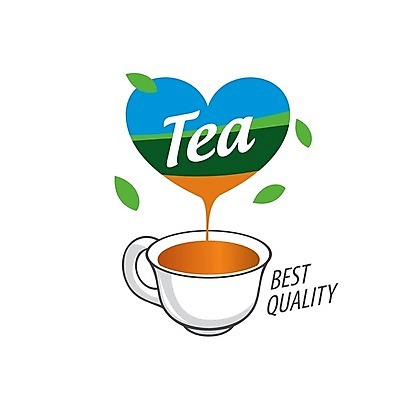 EPS 해외이미지 디자인 음료 백그라운드 잎 일러스트 사람없음 하트 붓기 차 찻잔 허브 심볼 해외202004 해외202105 해외일러스트 모양 식물 모션 잔 파일형식 벡터