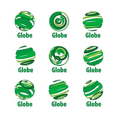 EPS 해외이미지 일러스트 비즈니스 사람없음 초록색 세트 글로벌 다양 원형 심볼 해외202004 해외202105 해외일러스트 도형 컬러 다수 파일형식 벡터