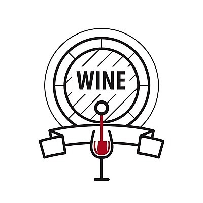 EPS 해외이미지 리본 와인잔 일러스트 사람없음 와인 붓기 레드와인 심볼 오크통 해외202004 해외202105 해외일러스트 술잔 모션 주류 파일형식 벡터