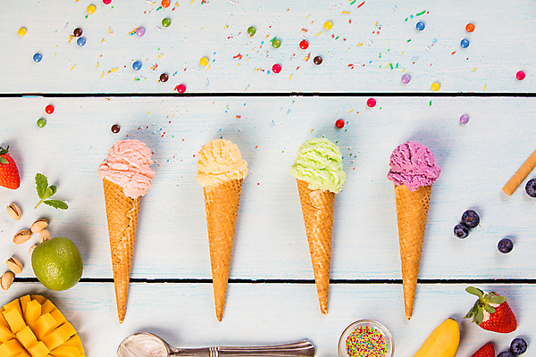 포토 JPG 해외이미지 디저트 실내 사탕 사람없음 하이앵글 달콤 흰배경 블루베리 일렬 라임 망고 콘아이스크림 스쿱 플랫레이 해외202004 해외포토 음식 뷰포인트 백그라운드 과일 아이스크림 내부 흰색 플랫 맛 열대과일 파일형식