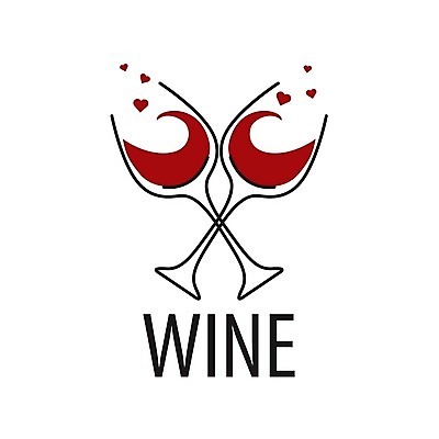 EPS 해외이미지 와인잔 일러스트 사람없음 와인 하트 레드와인 심볼 건배 해외202004 해외202105 해외일러스트 모양 술잔 주류 파일형식 벡터