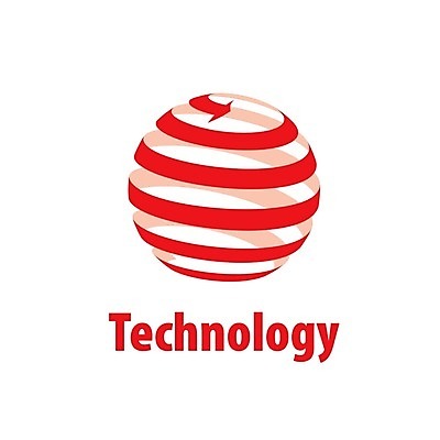 EPS 해외이미지 화살표 일러스트 비즈니스 기술 사람없음 빨간색 원형 심볼 해외202004 해외202105 해외일러스트 도형 컬러 파일형식 벡터