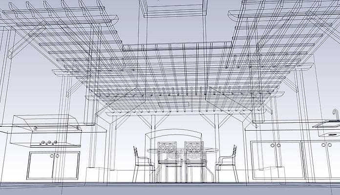 포토 JPG 해외이미지 건축 선 의자 설계 사람없음 건물 주방 설계도 스케치 책상 싱크대 해외202004 해외202105 해외포토 건축물 가구 컨셉 건설업 미술 개수대 파일형식