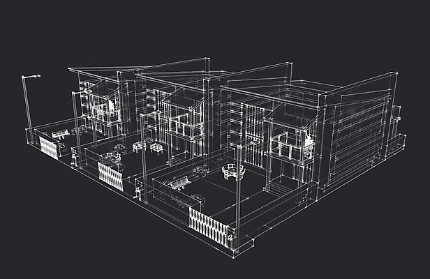 포토 JPG 해외이미지 건축 선 가로등 의자 설계 사람없음 건물 담장 검은색 설계도 스케치 해외202004 해외202105 해외포토 건축물 공공시설 컬러 가구 컨셉 건설업 미술 파일형식