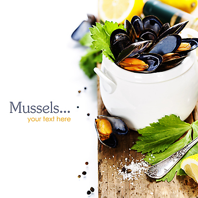 포토 JPG 해외이미지 그릇 사람없음 아웃포커스 레몬 흰배경 담기 소금 홍합 나무도마 해외202004 해외포토 식기 백그라운드 과일 모션 어패류 도마 촬영기법 목재 흰색 파일형식