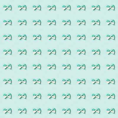 포토 JPG 해외이미지 리본 패턴 실내 사람없음 하이앵글 귀여움 파란배경 일렬 해외202004 해외포토 뷰포인트 백그라운드 컨셉 무늬 내부 파란색 파일형식