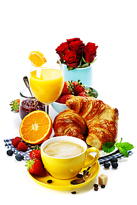 포토 JPG 해외이미지 커피 오렌지 딸기 디저트 실내 사람없음 장미 오렌지주스 커피잔 크루아상 민트 컵받침 흰배경 블루베리 산딸기 과일잼 오렌지조각 해외202004 해외포토 꽃 음료 음식 빵 백그라운드 과일 잔 내부 흰색 과일주스 잼 허브 받침대 파일형식