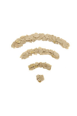 포토 JPG 종이 인터넷 표시 정보기술 누끼 사람없음 정보 심볼 와이파이 무선인터넷 골판지 국내포토 기술 파일형식