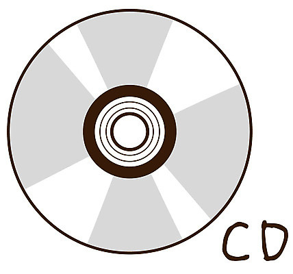 EPS 아이콘 캐릭터 스티커 문구용품 사람없음 한개 사무용품 자료 CD 음반 파일 저장장치 용량 2D아이콘 1 음악 컴퓨터용품 오브젝트 파일형식 벡터