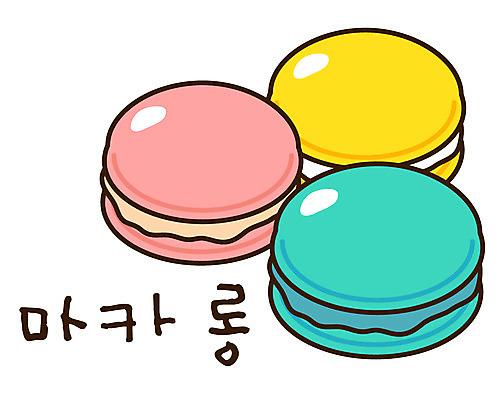 EPS 아이콘 캐릭터 스티커 디저트 사람없음 쿠키 제과 여러개 빵집 세개 마카롱 2D아이콘 음식 다수 3 제과제빵 상점 파일형식 벡터