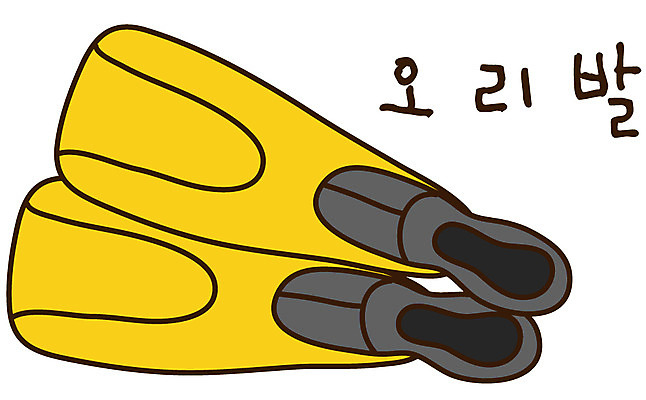 EPS 아이콘 캐릭터 커플 잡화 한쌍 스포츠용품 컬러 스티커 레저용품 레저 사람없음 레포츠 노란색 오리발 오브젝트 레포츠용품 한켤레 수영용품 2D아이콘 1 스포츠 관계 수영 파일형식 벡터