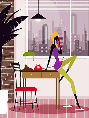 EPS 우먼라이프 라이프스타일 여자 화분 의자 일러스트 한명 사람 20대 성인 라이프 스탠드 전화기 책상 통화 여자만 여자한명만 성인여자만 청년만 청년여자만 성인한명만 청년여자한명만 성인여자한명만 성인만 국내일러스트 1 가구 모션 조명 청년 생활 파일형식 벡터