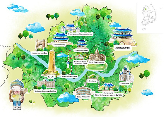 PSD 나무 구름 남자 여행 고건축 지도 가방 유적 일러스트 유물 산 서울 한국 한명 소년 관광지 놀이공원 문화재 숭례문 국보 수도 특산물 경복궁 국회의사당 창덕궁 한반도 63빌딩 남산타워 국내여행 독립문 떡볶이타운 명승지 서울광장 선릉 신당동 예술의전당 정릉 조선왕릉 청와대 수도_도성 남자만 남자한명만 안내도 국내일러스트 자연요소 식물 1 전통 건축물 잡화 아시아 어린이 사람 풍경 빌딩 궁전 테마파크 공연장 남산 랜드마크 왕릉 파일형식