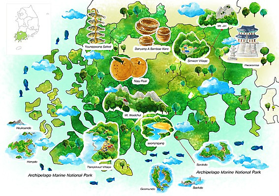 PSD 나무 구름 여행 지도 유적 과일 일러스트 유물 산 한국 사람없음 관광지 배 전라남도 특산물 한반도 거문도 국내여행 굴비 나주배 다도해상국립공원 담양죽세공품 땅끝마을 명승지 백도 섬진강 소록도 심원마을 영광굴비 월출산 지리산 홍도 화엄사 흑산도 안내도 국내일러스트 자연요소 식물 전통 공원 아시아 섬 어류 풍경 배_과일 전라도 영광 여수 구례 산청 수공품 파일형식