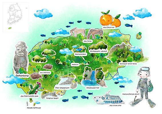 PSD 나무 구름 여자 여행 지도 유적 일러스트 유물 귤 산 한국 한명 성인 관광지 제주도 말_동물 유람선 돌하르방 상승 특산물 잠수복 성산일출봉 제주감귤 한반도 해녀 한라산 국내여행 마라도등대 명승지 백년초 백록담 올레길 용머리해안 우도 주상절리 천지연폭포 흑돼지 여자만 여자한명만 성인여자만 성인만 안내도 국내일러스트 자연요소 식물 직업 1 전통 옷 아시아 길 호수 섬 컨셉 배_교통 과일 포유류 등대 사람 풍경 폭포 돼지 서귀포 파일형식