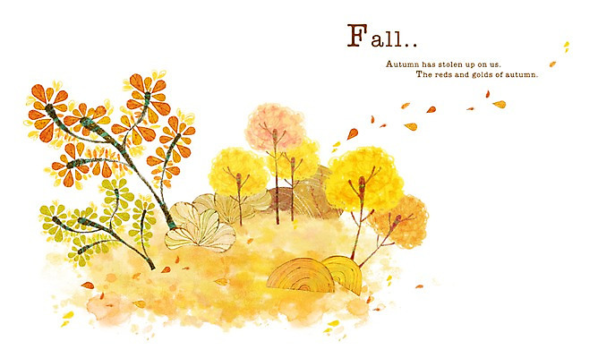 PSD 나무 식물 사계절 계절 백그라운드 단풍 낙엽 일러스트 단풍나무 산 따뜻함 풍경 초원 사람없음 가을 가을배경 국내일러스트 잎 파일형식 가을_계절