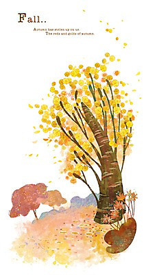 PSD 나무 식물 사계절 계절 백그라운드 단풍 낙엽 일러스트 단풍나무 따뜻함 풍경 초원 사람없음 가을 가을배경 국내일러스트 잎 파일형식 가을_계절