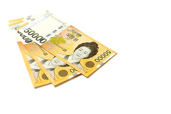 포토 JPG 스튜디오촬영 지폐 돈 실내 누끼 사람없음 금융 경제 원화 오만원 국내포토 내부 재산 파일형식