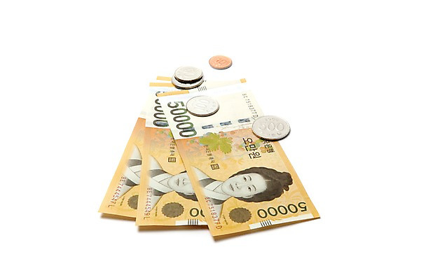 포토 JPG 스튜디오촬영 지폐 돈 실내 누끼 사람없음 금융 경제 동전 원화 오만원 국내포토 내부 재산 파일형식