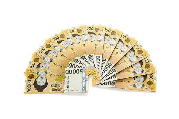 포토 JPG 스튜디오촬영 지폐 돈 실내 누끼 사람없음 금융 경제 원화 오만원 국내포토 내부 재산 파일형식