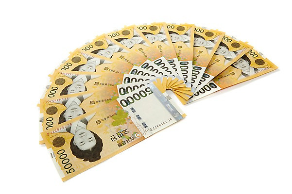 포토 JPG 스튜디오촬영 지폐 돈 실내 누끼 사람없음 금융 경제 원화 오만원 국내포토 내부 재산 파일형식