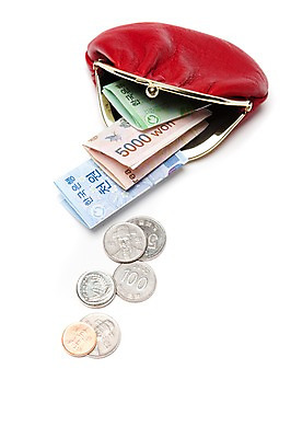 포토 JPG 스튜디오촬영 잡화 지폐 돈 실내 누끼 사람없음 금융 경제 동전 원화 지갑 국내포토 내부 재산 파일형식