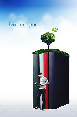 PSD 나무 편집이미지 교육 남자 나비 곤충 하늘 한명 서기 사람 책 독서 책활용 남자만 남자한명만 이미지편집 식물 동물 1 모션 활용 파일형식