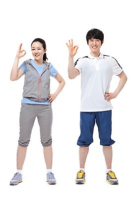 포토 JPG 스튜디오촬영 전신 라이프스타일 커플 여자 남자 행복 허리손 포즈 모션 실내 서기 웃음 누끼 사람 동양인 손짓 성인 두명 라이프 앞모습 30대 운동복 운동 화목 기쁨 한국인 목표 OK 즐거움 열정 과정 장년만 성인만 국내포토 옷 감정 뷰포인트 컨셉 관계 표정 건강 인종 내부 생활 장년 파일형식