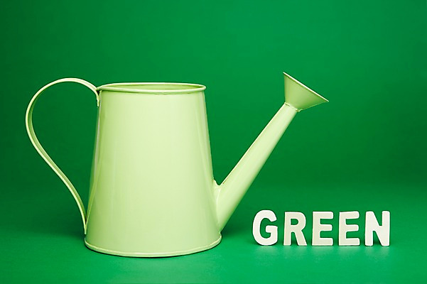 포토 JPG 스튜디오촬영 문자 알파벳 영어 컬러 대문자 실내 잔디 사람없음 초록색 단어 블록 물뿌리개 오브젝트 친환경 국내포토 식물 내부 환경 파일형식