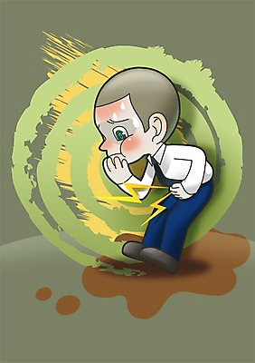 PSD 남자 일러스트 의학 건강 한명 사람 10대 환자 질병 구토 현기증 남자만 남자한명만 십대만 십대남자만 십대남자한명만 국내일러스트 1 청소년 증상 파일형식