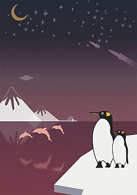 PSD 동물 실루엣 별 백그라운드 일러스트 자연 풍경 사람없음 얼음 달 남극 우주선 돌고래 펭귄 빙하 자연백그라운드 빙산 얼음집 국내일러스트 자연요소 포유류 조류 주택 촬영기법 우주 수중동물 극지방 생태계 파일형식