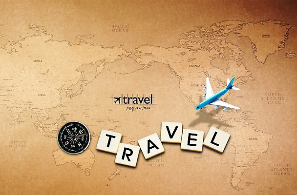 PSD 편집이미지 알파벳 영어 여행 세계지도 비행기 사람없음 단어 블록 나침반 이미지편집 문자 지도 항공교통 대중교통 세계 파일형식