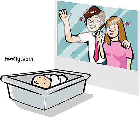 EPS 여자 남자 행복 일러스트 가족 남편 함께함 웃음 사람 성인 부모 임산부 임신 자녀 아기 신생아 가족라이프 출산 보호 신생아실 출산장려캠페인 국내일러스트 라이프스타일 감정 캠페인 컨셉 관계 표정 정책 파일형식 벡터