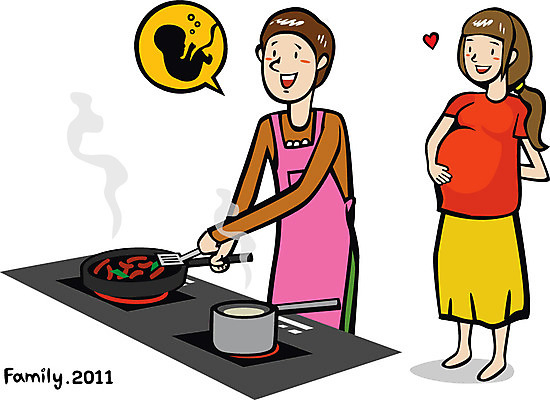 EPS 부부 커플 여자 남자 행복 일러스트 남편 함께함 요리 미소 웃음 사람 성인 두명 주방 임산부 임신 아내 가족라이프 출산 보호 떡볶이 출산장려캠페인 성인만 국내일러스트 라이프스타일 감정 캠페인 컨셉 가족 관계 표정 분식 정책 파일형식 벡터