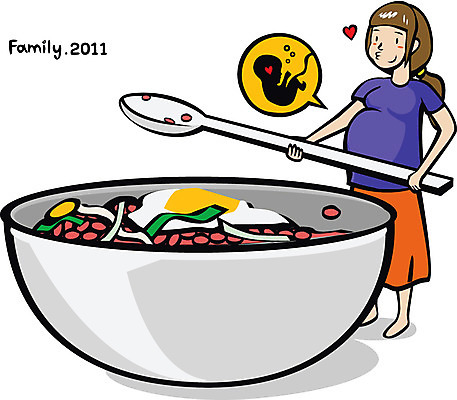 EPS 여자 행복 음식 일러스트 가족 함께함 한명 사람 성인 숟가락 식사 임산부 임신 가족라이프 출산 보호 먹기 비빔밥 출산장려캠페인 여자만 여자한명만 성인여자만 성인만 국내일러스트 1 라이프스타일 감정 한식 캠페인 컨셉 관계 모션 수저 정책 파일형식 벡터