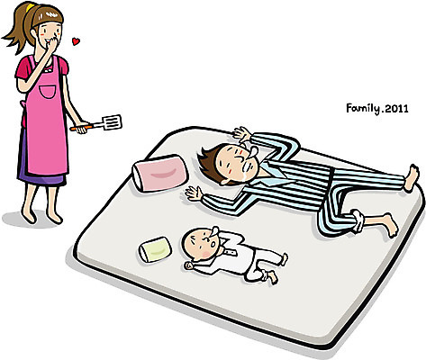 EPS 여자 남자 행복 일러스트 가족 남편 함께함 웃음 사람 성인 부모 임산부 임신 자녀 아기 잠 가족라이프 출산 보호 출산장려캠페인 국내일러스트 라이프스타일 감정 캠페인 컨셉 관계 표정 정책 파일형식 벡터