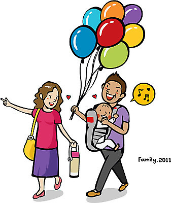 EPS 여자 남자 행복 일러스트 가족 놀이 함께함 사람 성인 부모 소풍 임신 육아 자녀 아기 가족라이프 출산 보호 풍선 보온병 출산장려캠페인 국내일러스트 라이프스타일 감정 캠페인 컨셉 관계 야외활동 정책 파일형식 벡터