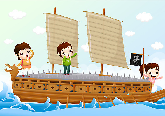 EPS 구름 학생 여자 교육 남자 행복 파도 바다 일러스트 청소년 한국 미소 웃음 사람 소년 10대 세명 친구 물방울 체험학습 체험 즐거움 거북선 십대만 국내일러스트 자연요소 감정 아시아 어린이 컨셉 관계 표정 파일형식 벡터