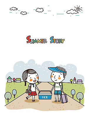 EPS 커플 여자 남자 길 여유 여행 가방 일러스트 휴가 휴식 미소 웃음 사람 20대 성인 두명 여름 여름휴가 바캉스 걷기 카메라 여행가방 기쁨 즐거움 아이스박스 썸머스토리 청년만 성인만 국내일러스트 잡화 계절 감정 컨셉 관계 모션 표정 청년 전자제품 파일형식 벡터 여름_계절