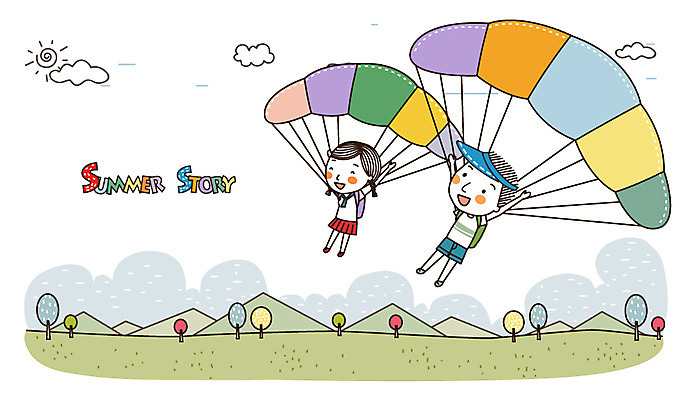 EPS 커플 여자 남자 여유 일러스트 하늘 휴가 휴식 미소 웃음 사람 20대 성인 두명 여름 레포츠 여름휴가 바캉스 기쁨 비행 즐거움 패러글라이딩 썸머스토리 청년만 성인만 국내일러스트 계절 감정 스포츠 컨셉 관계 레저 표정 청년 파일형식 벡터 여름_계절