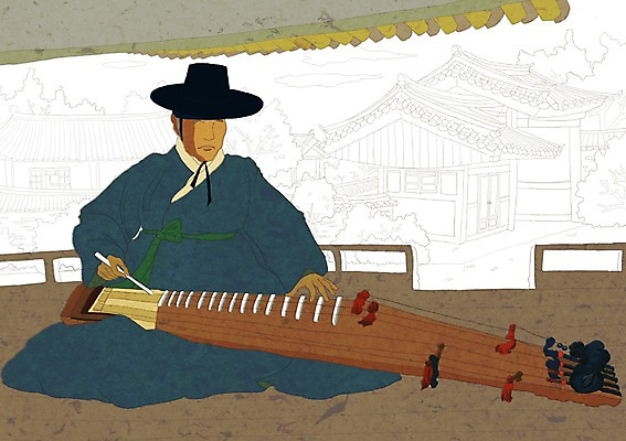 PSD 한국전통 전통 남자 문화 예술 악기 연주 일러스트 노래 현악기 문화예술 국악기 한명 사람 성인 공연 60대 한복 그림 예술가 거문고 무형문화재 남자만 남자한명만 성인남자만 성인한명만 성인남자한명만 노인만 성인만 노인남자만 노인남자한명만 국내일러스트 갓모자 모자_잡화 1 노년 음악 전통소품 한국 국악 이벤트 문화재 전통의상 파일형식