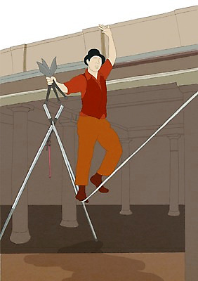 PSD 남자 문화 예술 일러스트 문화예술 거리 한명 사람 성인 30대 공연 묘기 그림 예술가 퍼포먼스 거리공연 외줄타기 남자만 남자한명만 성인남자만 성인한명만 성인남자한명만 장년만 장년남자만 장년남자한명만 성인만 국내일러스트 1 이벤트 장년 줄타기 파일형식