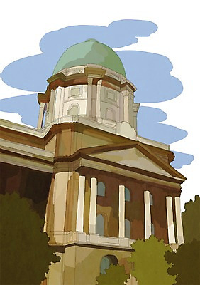 PSD 해외풍경 해외 건축물 여행 일러스트 사람없음 건물 관광지 세계 도시 세계여행 헝가리 왕궁 부다왕궁 부다페스트 국내일러스트 건축 풍경 궁전 동유럽 파일형식