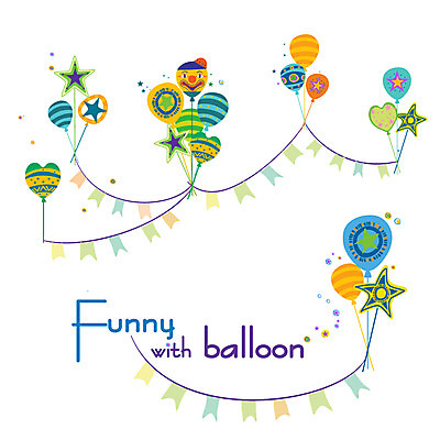 EPS 모양 별 컬러 백그라운드 무늬 패턴 일러스트 사람없음 컬러풀 다양 하트 애드벌룬 풍선 국내일러스트 자연요소 다수 파일형식 벡터