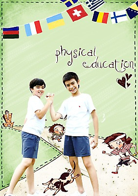 PSD 편집이미지 캐릭터 한마리 학생 어린이교육 교육 남자 어린이 남학생 웃음 사람 동양인 경기 소년 두명 친구 반려동물 달리기 강아지 체육복 체육대회 만국기 반려 남자만 어린이만 소년만 이미지편집 동물 1 스포츠 관계 모션 표정 인종 운동복 개 국기 체육 대회 파일형식