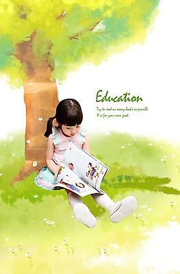 PSD 나무 편집이미지 학생 여학생 여자 어린이교육 교육 어린이 한명 사람 앉기 동양인 소녀 잔디 초원 책 독서 그늘 여자만 여자한명만 어린이만 소녀만 소녀한명만 이미지편집 식물 1 모션 인종 파일형식